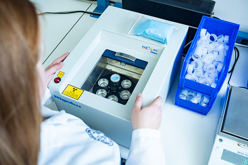 XRF testing Trouw Nutrition Pets USA